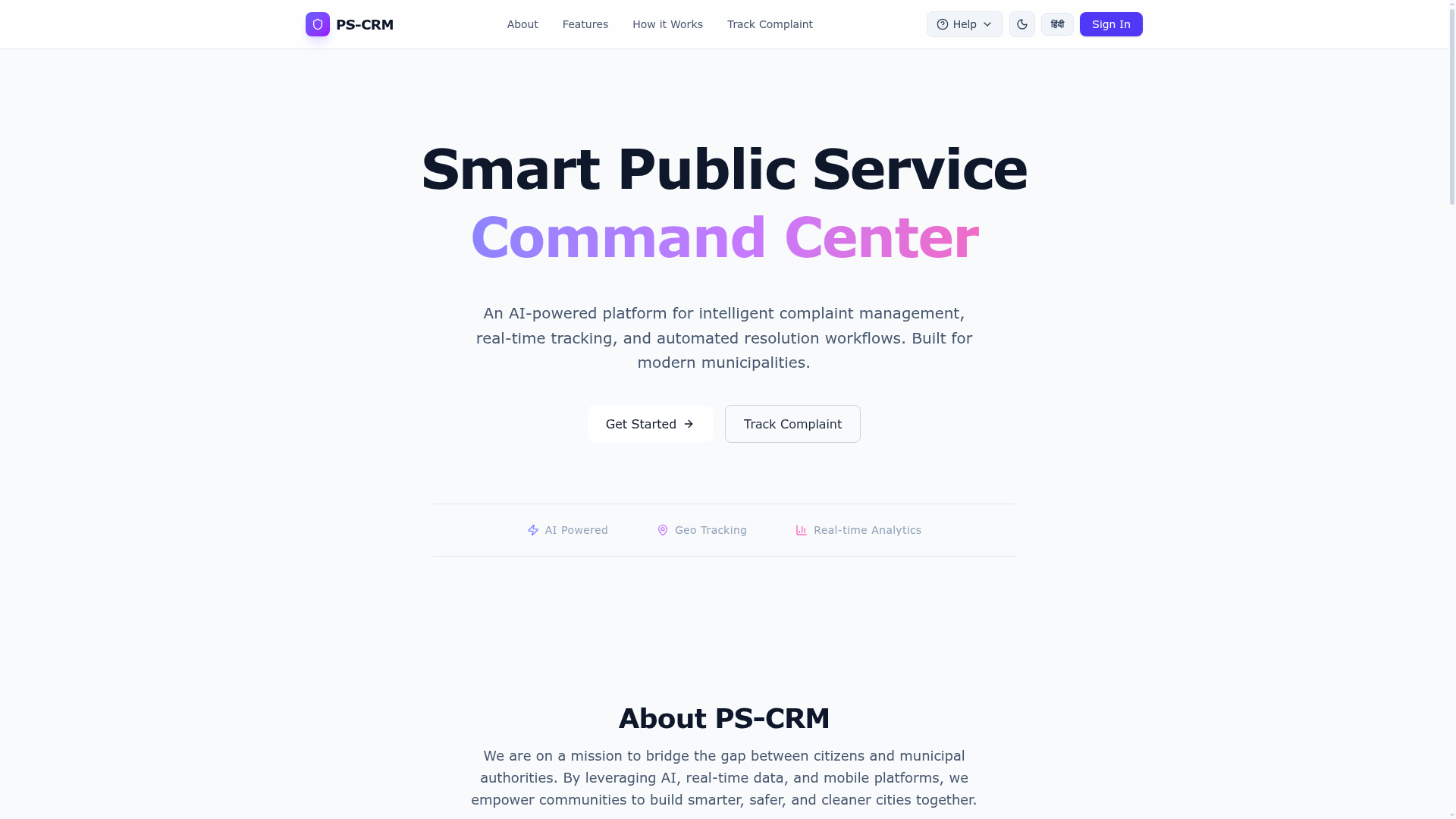 Smart Public Service preview